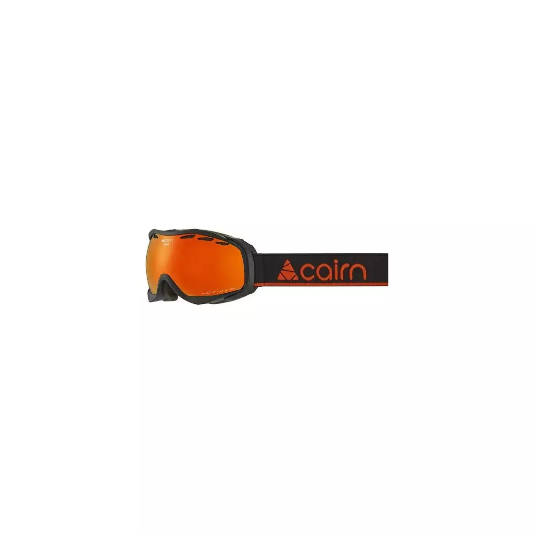 CAIRN ochelari de schi/snowboard ALPHA SPX3000 IUM Mat Black Orange Mirror 