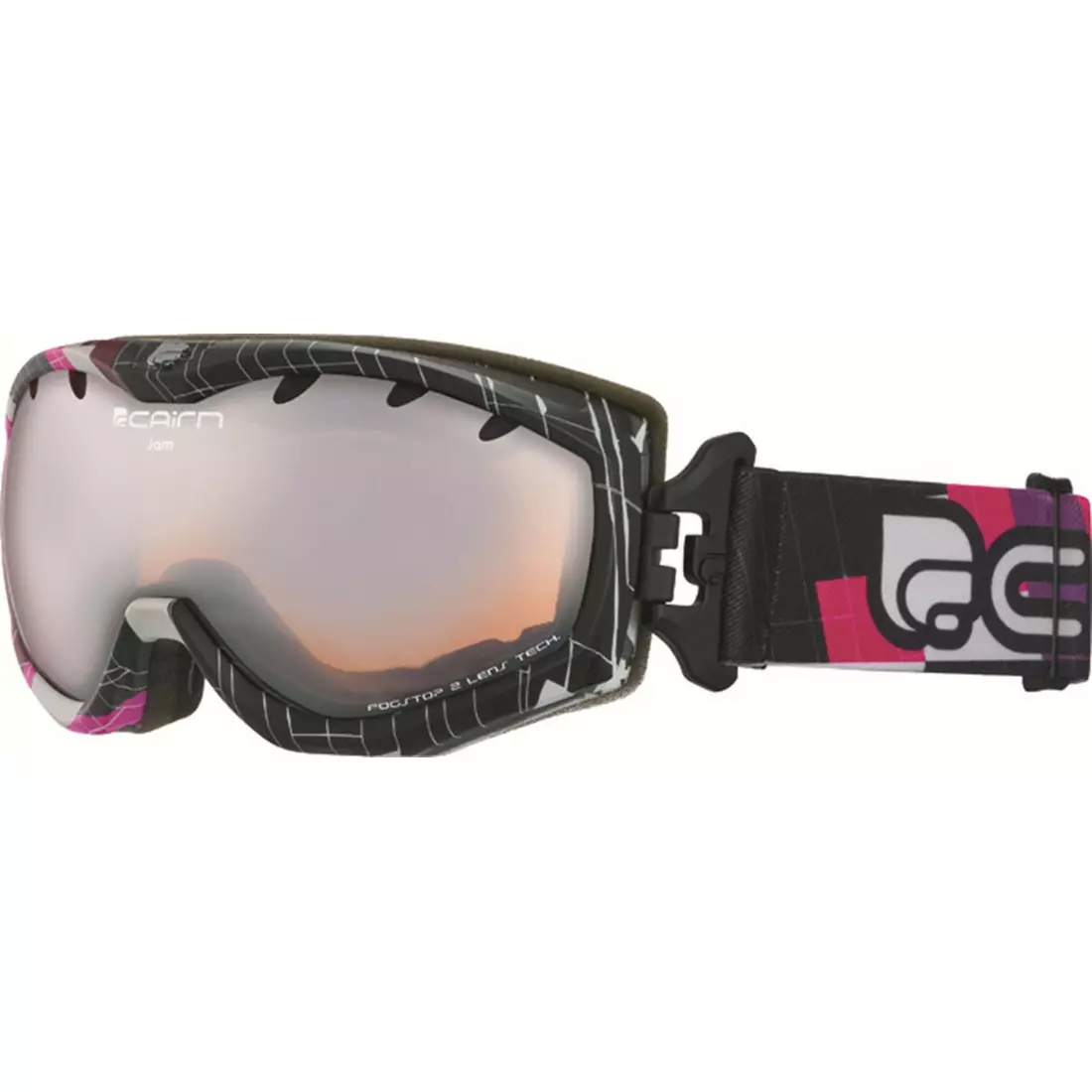 CAIRN ochelari de schi/snowboard JAM SPX3000 8897, black, 5805708897