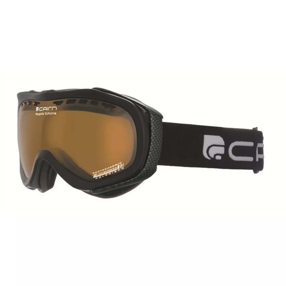 CAIRN ochelari de schi/snowboard Phoenix VCHROME 202, black, 580628202