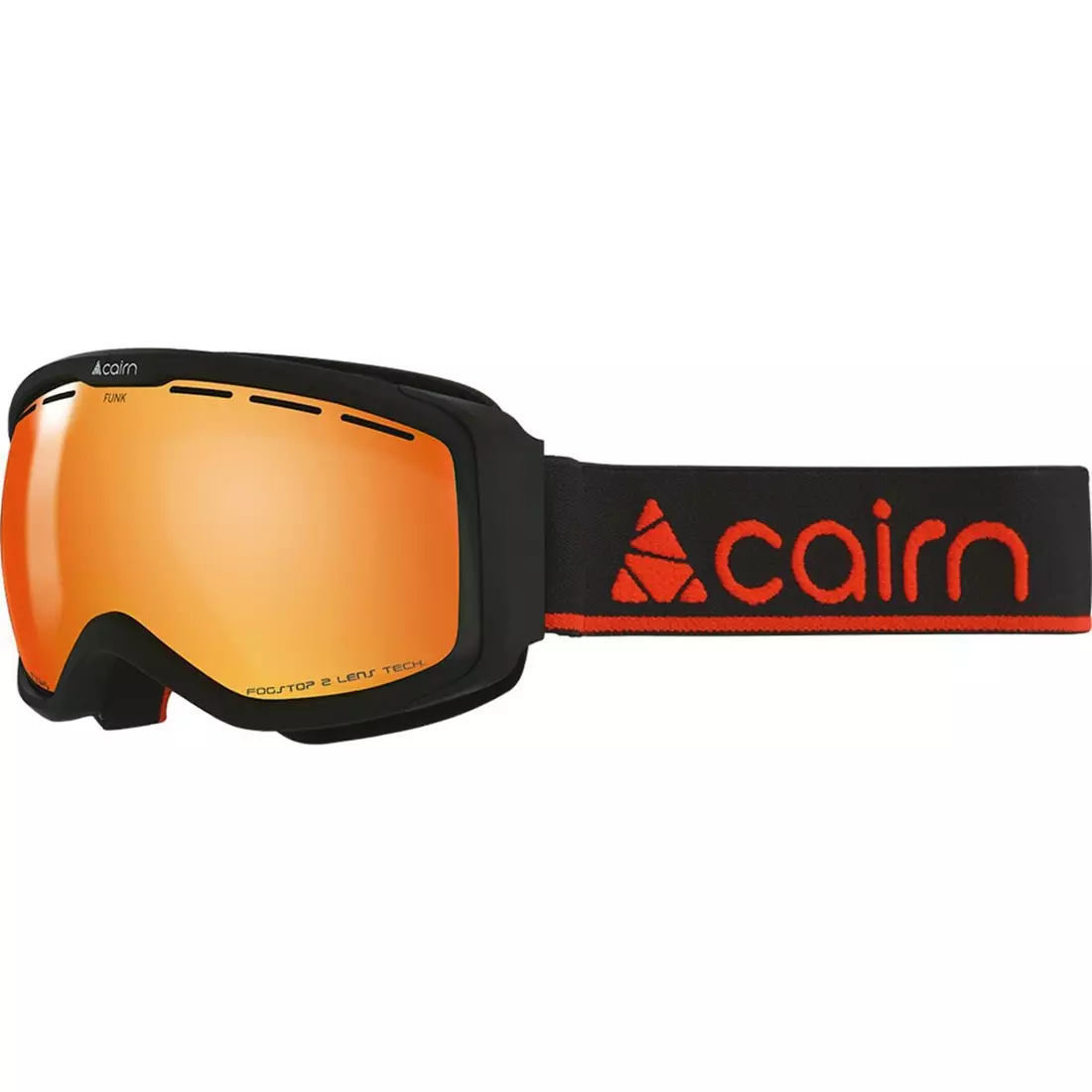 CAIRN ochelari de schi/snowboard junior FUNK OTG SPX3000 IUM Mat Black Orange 