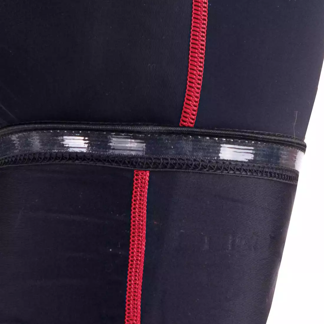 DEKO POCKET pantaloni scurți pentru bărbați, nnegru și roșu