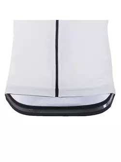 DEKO STYLE-0421 tricou de bărbați pentru ciclism cu mâneci, alb