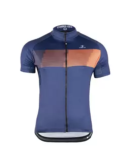 DEKO STYLE-0421 tricou de bărbați pentru ciclism cu mâneci scurte, albastru inchis