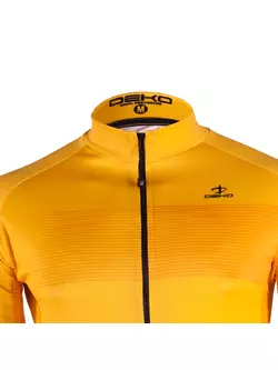 DEKO STYLE-0421 tricou de bărbați pentru ciclism cu mâneci scurte, orange