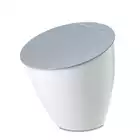 MEPAL CALYPSO coș de gunoi 2,2L, alb