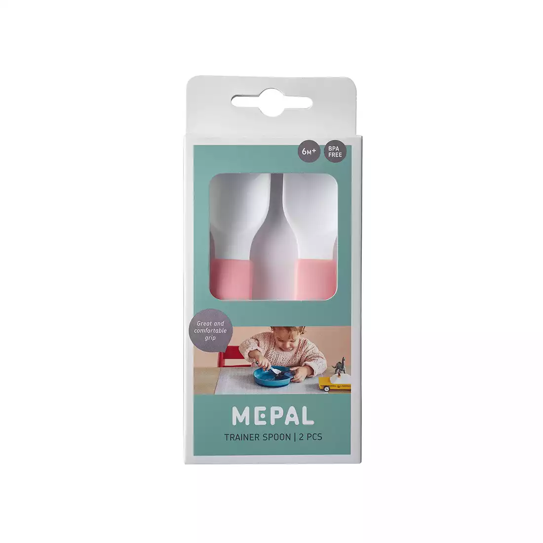 MEPAL MIO 2 linguri copii roz închis