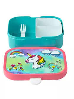 Mepal Campus Unicorn pentru copii lunchbox, turcoaz-roz