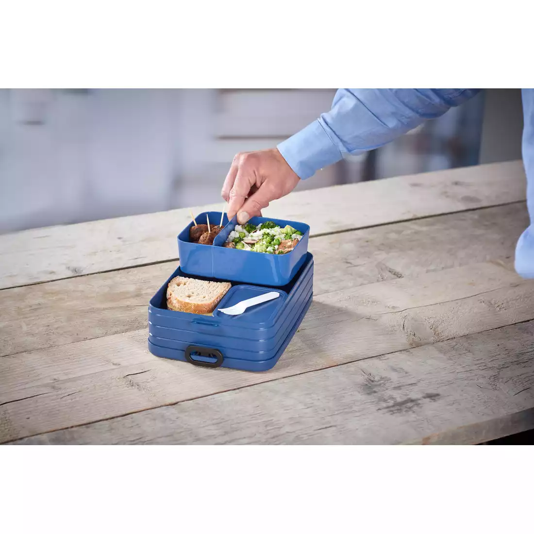 Mepal Take a Break Bento Nordic Denim lunchbox, marina