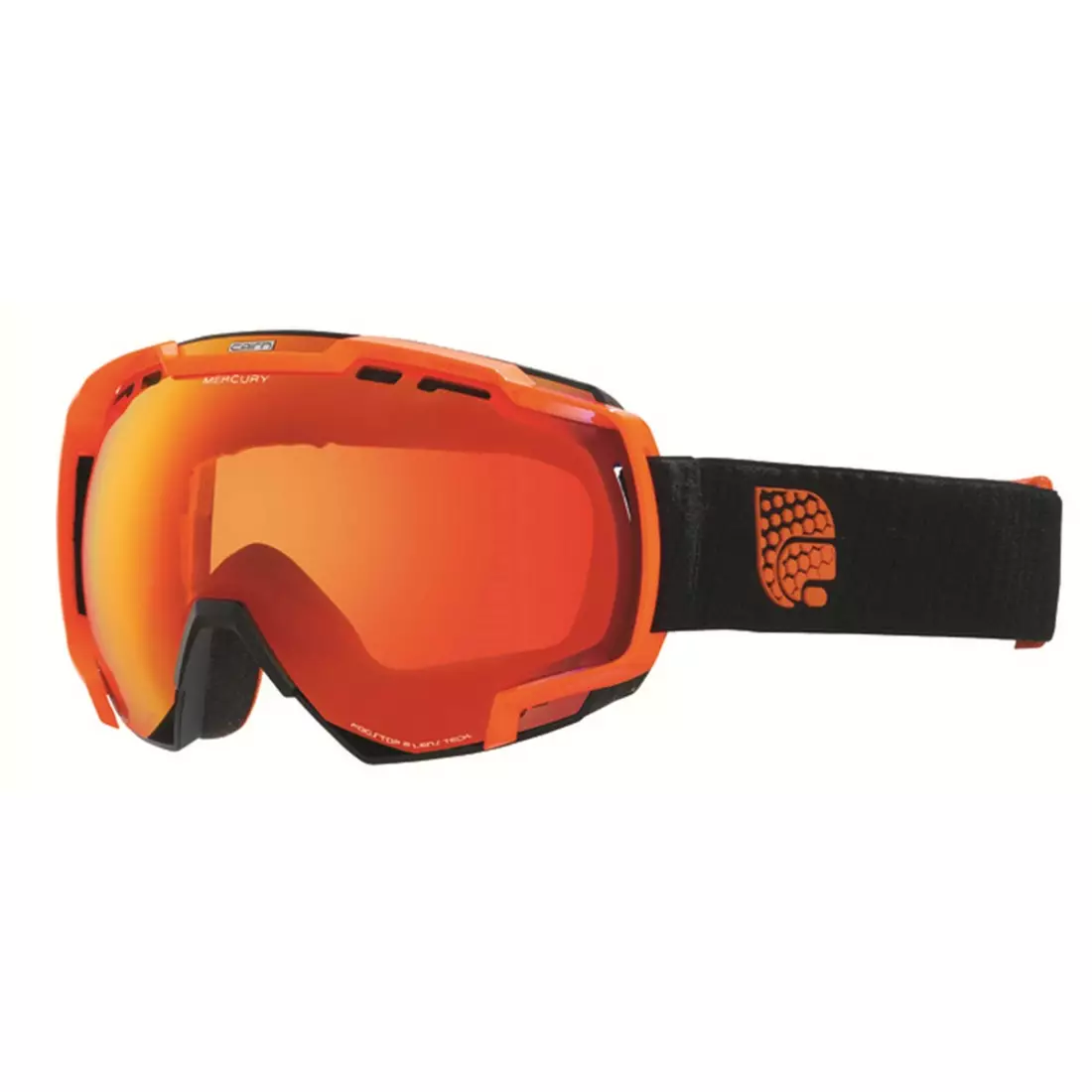 CAIRN ochelari de schi/snowboard MERCURY SPX3000 8210, black-orange, 5808418210