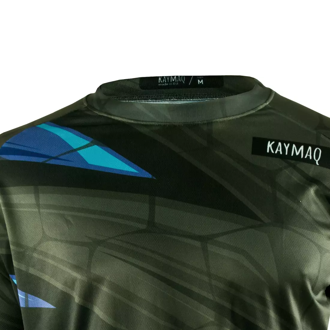 KAYMAQ DESIGN M64 tricou pentru bărbați de ciclism MTB, albastru