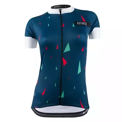 KAYMAQ DESIGN W1-W41 tricou de ciclism cu mâneci scurte pentru femei