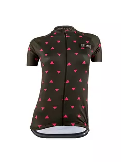 KAYMAQ DESIGN W1-W42 tricou de ciclism cu mâneci scurte pentru femei