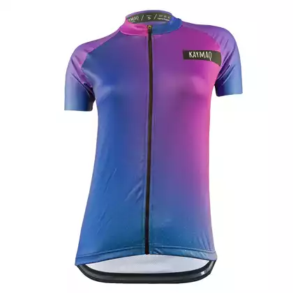 KAYMAQ DESIGN W1-W43 tricou de ciclism cu mâneci scurte pentru femei