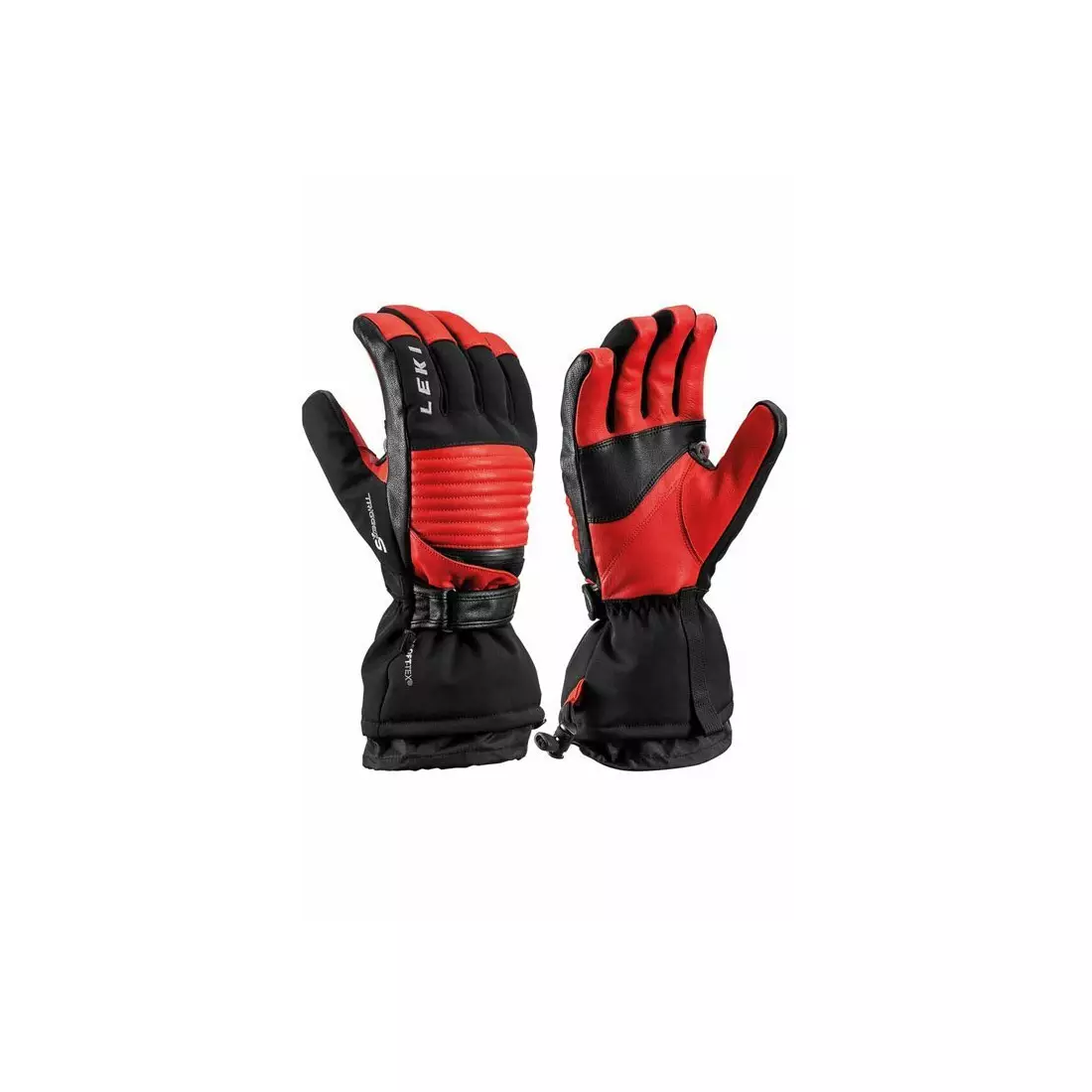 LEKI Mănuși de schi pentru femei, Xplore XT S vintage, red-black, 643840303100