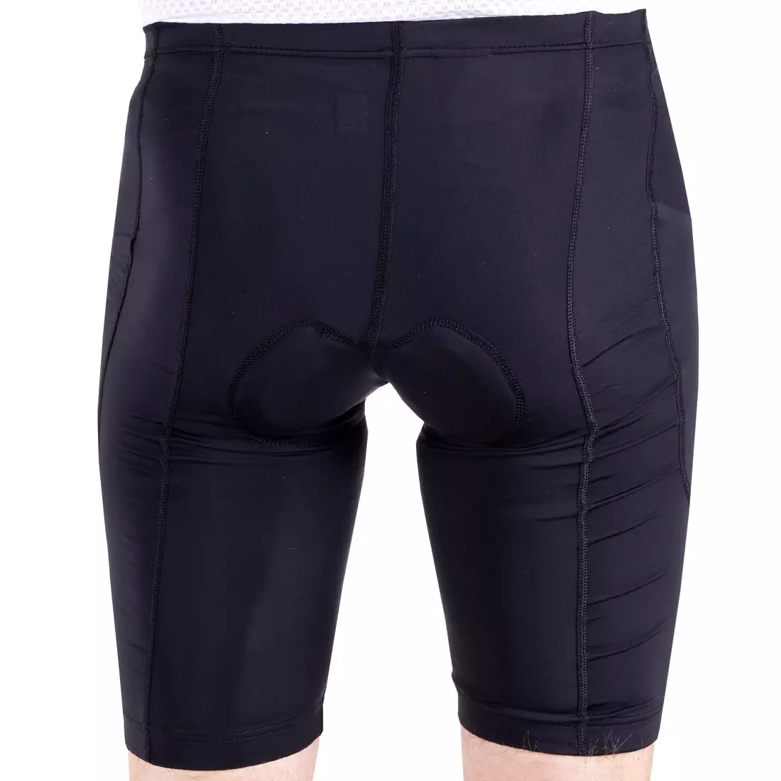 [Set] DEKO STYLE-0421 tricou de bărbați pentru ciclism cu mâneci scurte, albastru inchis + DEKO POCKET pantaloni scurți pentru bărbați, negru