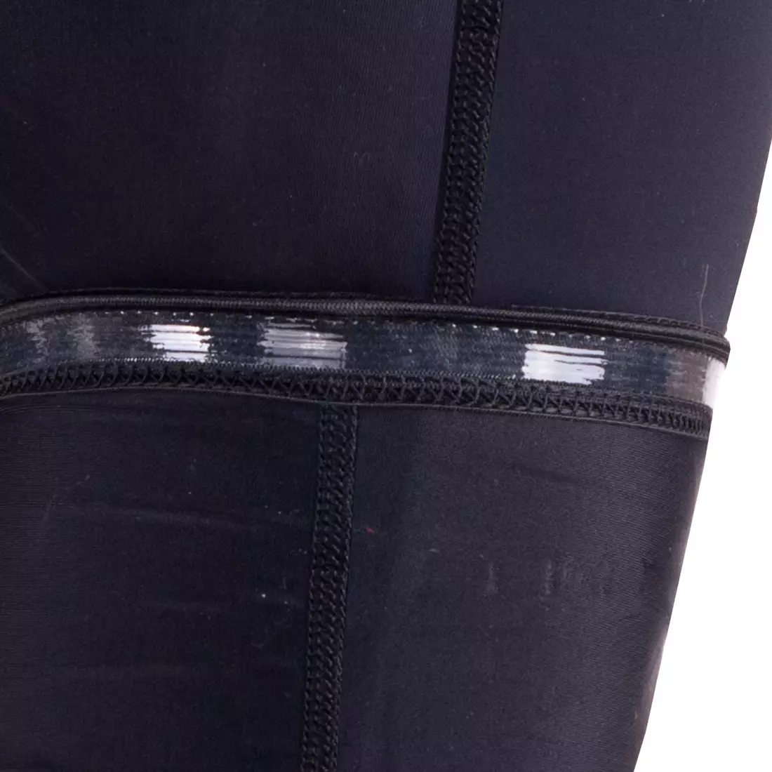 [Set] DEKO STYLE-0421 tricou de bărbați pentru ciclism cu mâneci scurte, negru + DEKO POCKET pantaloni scurți pentru bărbați, negru