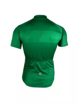 [Set] DEKO STYLE-0421 tricou de bărbați pentru ciclism cu mâneci scurte, verde + DEKO POCKET pantaloni scurți pentru bărbați, negru