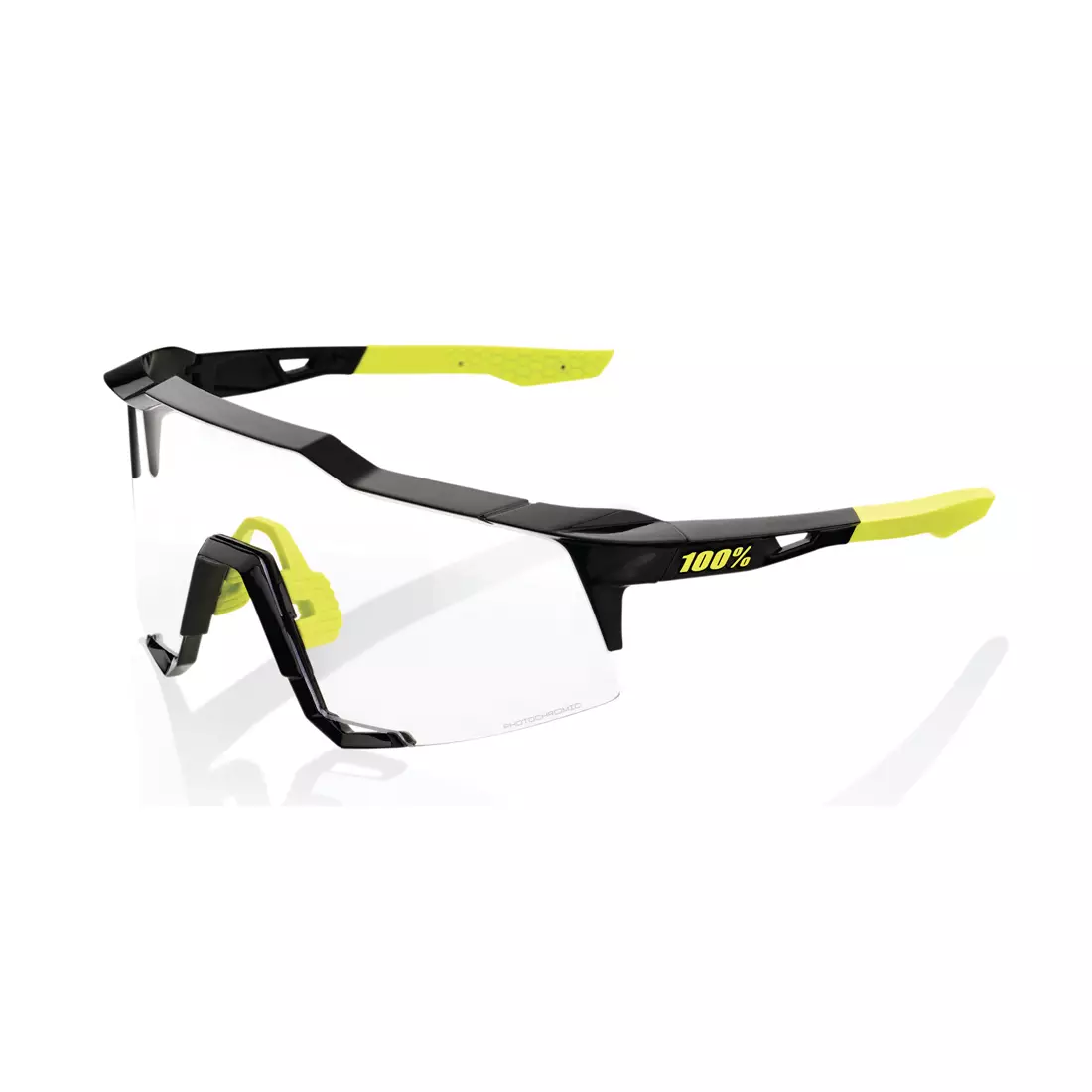 100% ochelari sport fotocromici SPEEDCRAFT (Photochromic Lens) Gloss Black STO-61001-802-01