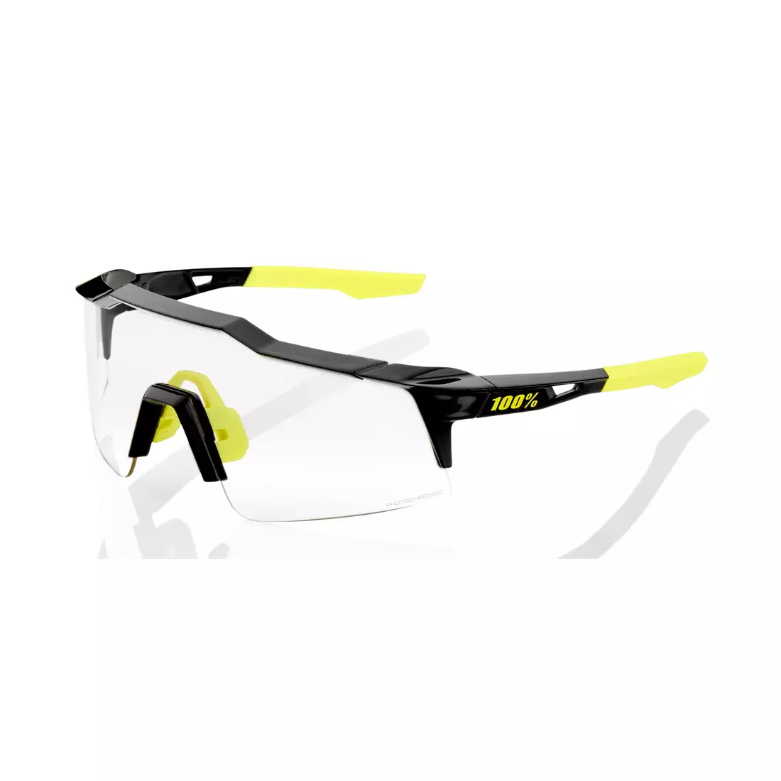 100% ochelari sport fotocromici SPEEDCRAFT SL (Photochromic Lens) Gloss Black STO-61002-802-01