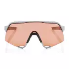 100% ochelari sportivi S3 (HiPER Coral Lens) Soft Tact Stone Grey STO-61034-424-01