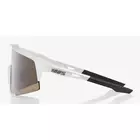 100% ochelari sportivi SPEEDCRAFT (HiPER Silver Mirror Lens) Matte White STO-61001-404-03