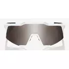 100% ochelari sportivi SPEEDCRAFT (HiPER Silver Mirror Lens) Matte White STO-61001-404-03