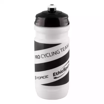 FORCE sticlă de apă pentru bicicletă ETHIC SPORT 600ml black/white 2501195