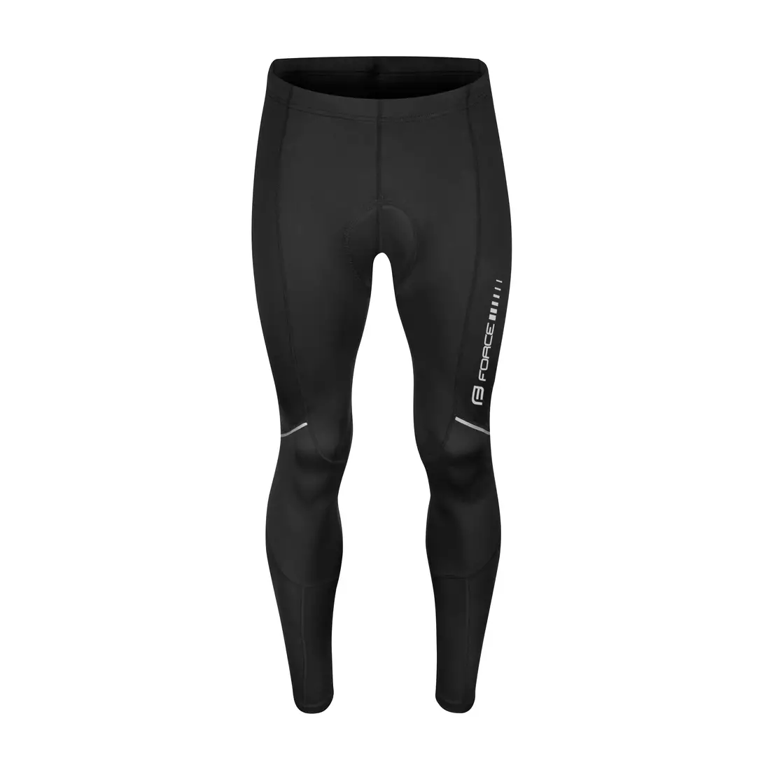 FORCE Pantaloni de ciclism, fără bretele, Z68, negru, 900401