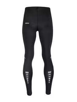 FORCE Pantaloni de ciclism, fără bretele, Z68, negru, 900401