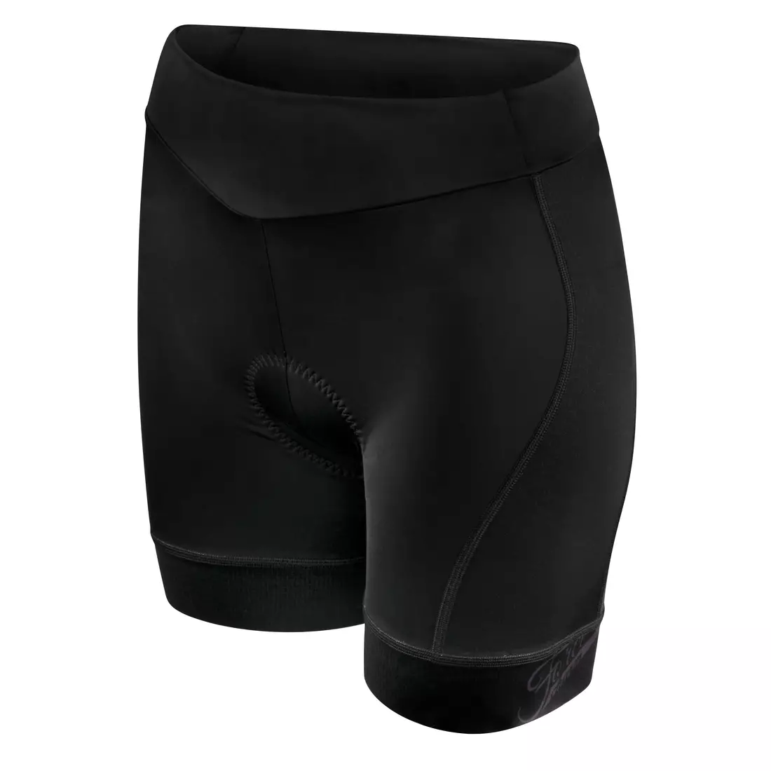 FORCE Pantaloni scurți de ciclism pentru femei CHARM LADY, negru, 9002381