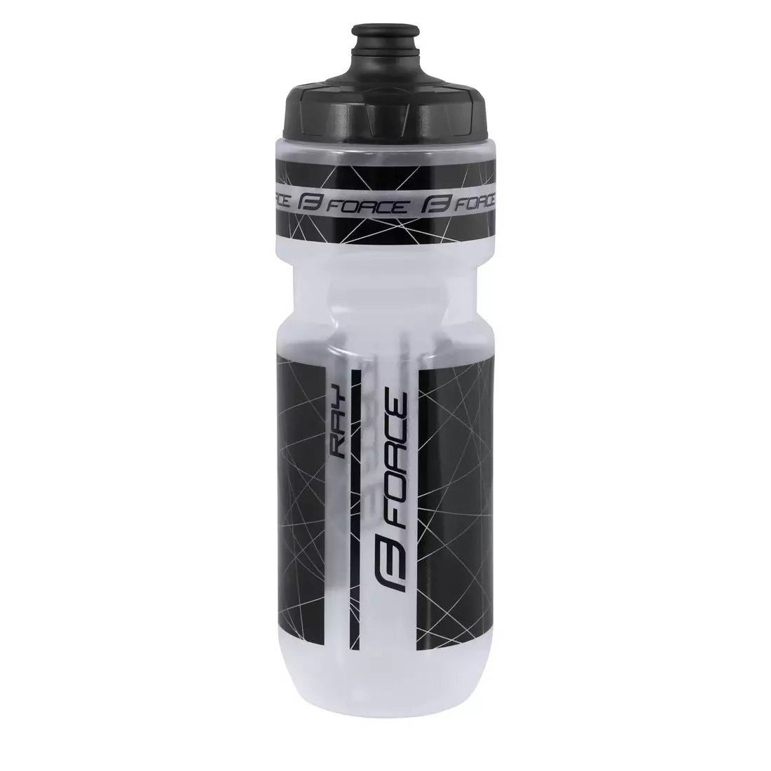 FORCE Sticlă de apă pentru bicicletă RAY 0,75 l, transparent 253061
