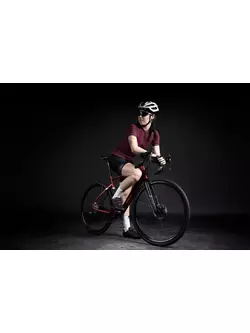 FORCE Tricou de ciclism pentru femei CHARM , claret, 90013438