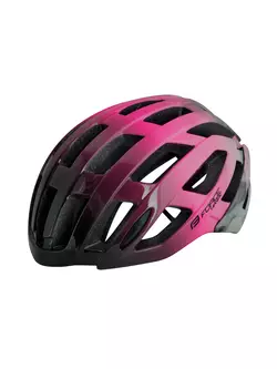 FORCE cască de bicicletă rutieră HAWK black/pink 902777