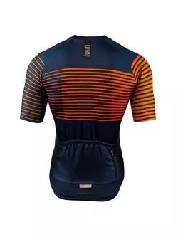 KAYMAQ M66 RACE tricou de bărbați cu mânecă scurtă pentru ciclism, portocale