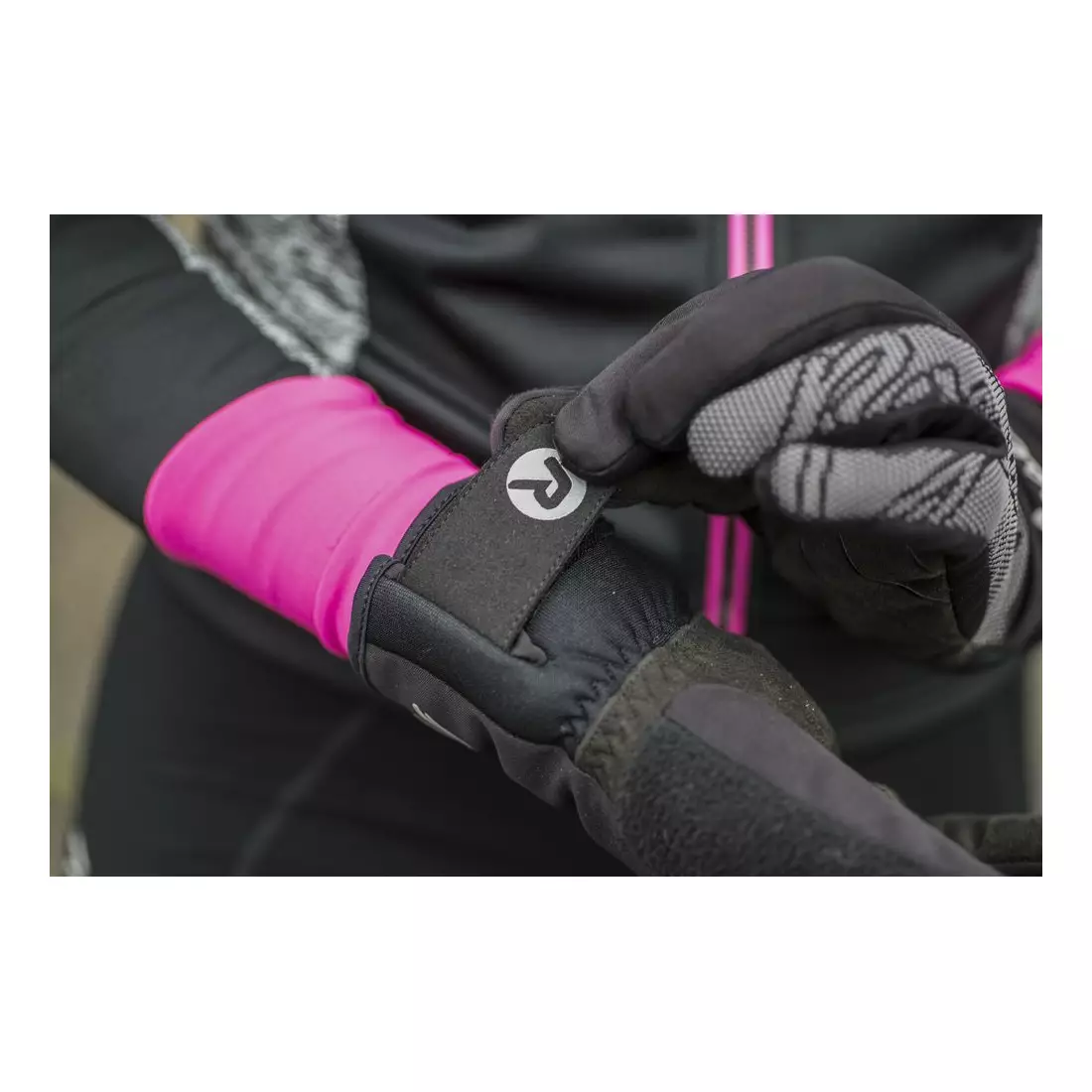 ROGELLI mănuși de ciclism pentru femei FLASH black 010.660