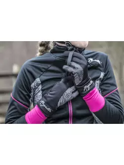ROGELLI mănuși de ciclism pentru femei FLASH black 010.660
