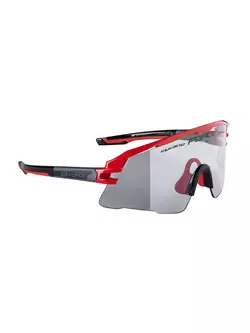 FORCE AMBIENT ochelari sport fotocromatici, roșu-gri