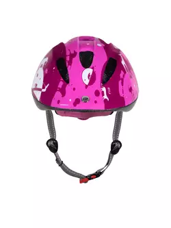 FORCE Casca de bicicleta pentru copii FUN PLANETS, roz si alb 9022412
