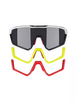 FORCE ochelari de ciclism / sport APEX, negru și gri, 910893