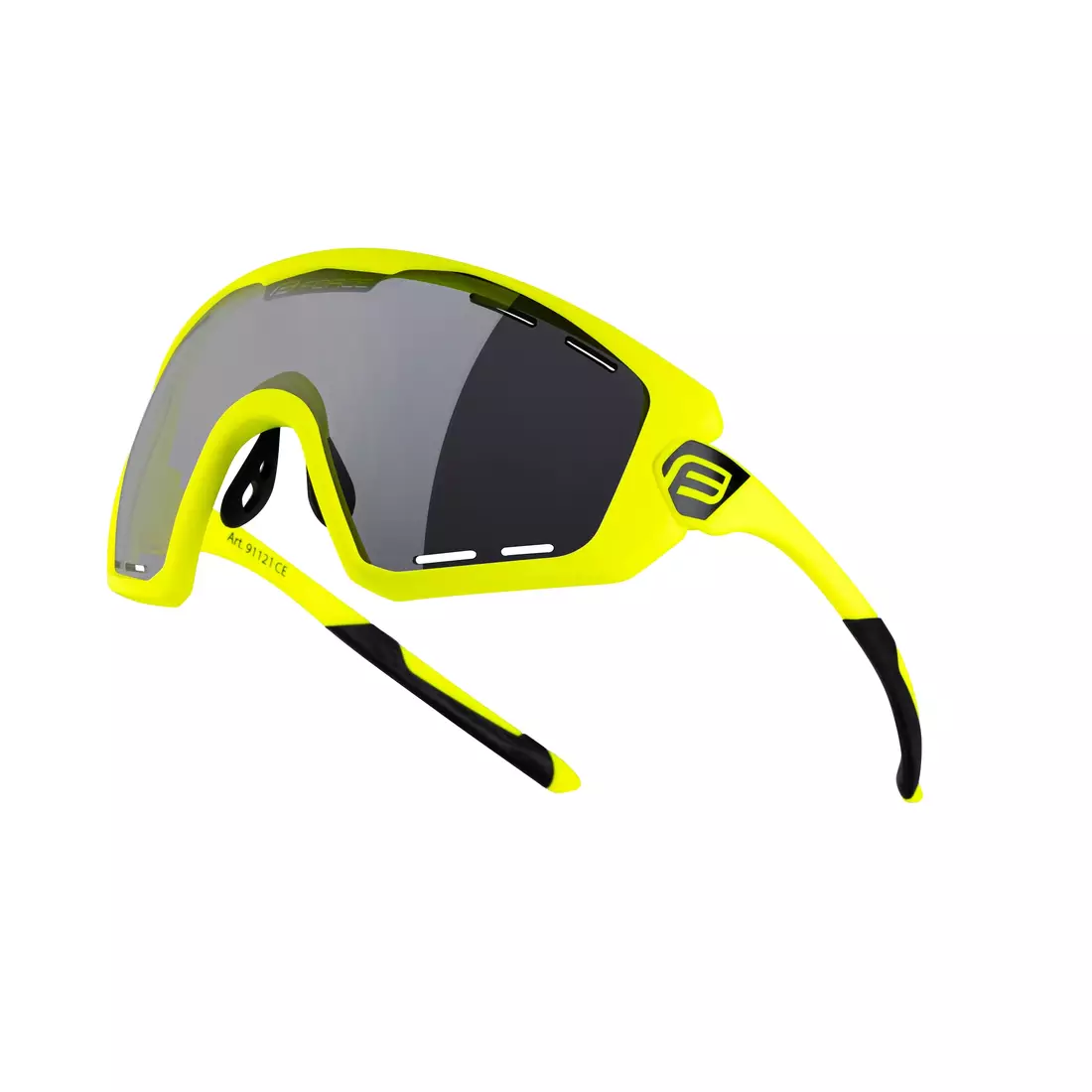 FORCE ochelari de ciclism / sport OMBRO PLUS fluo mat 91120