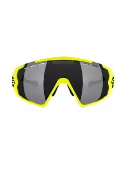 FORCE ochelari de ciclism / sport OMBRO fluo mat, 91140