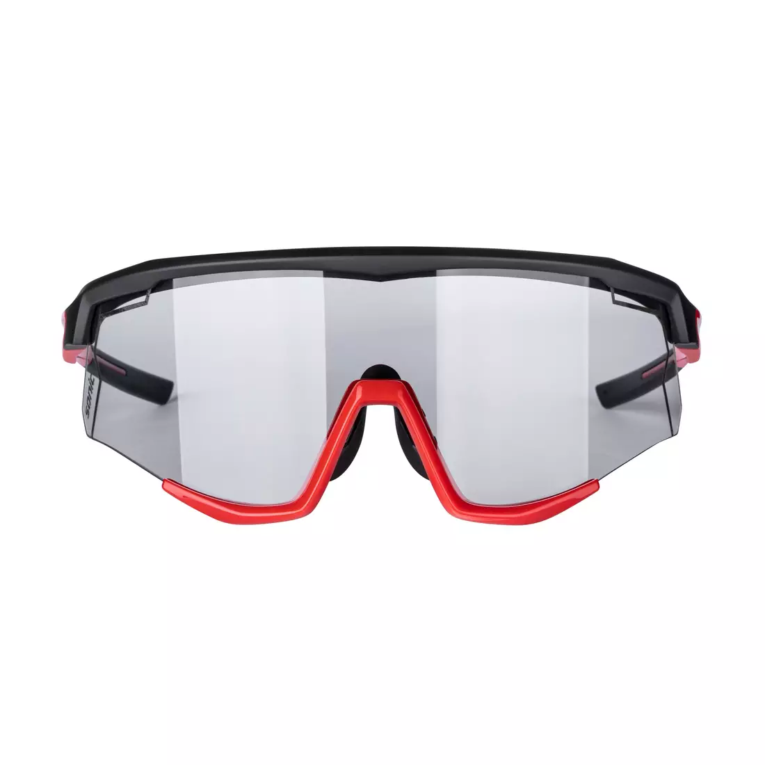 FORCE ochelari de ciclism / sport SONIC, Fotocromatic, negru și roșu, 910957