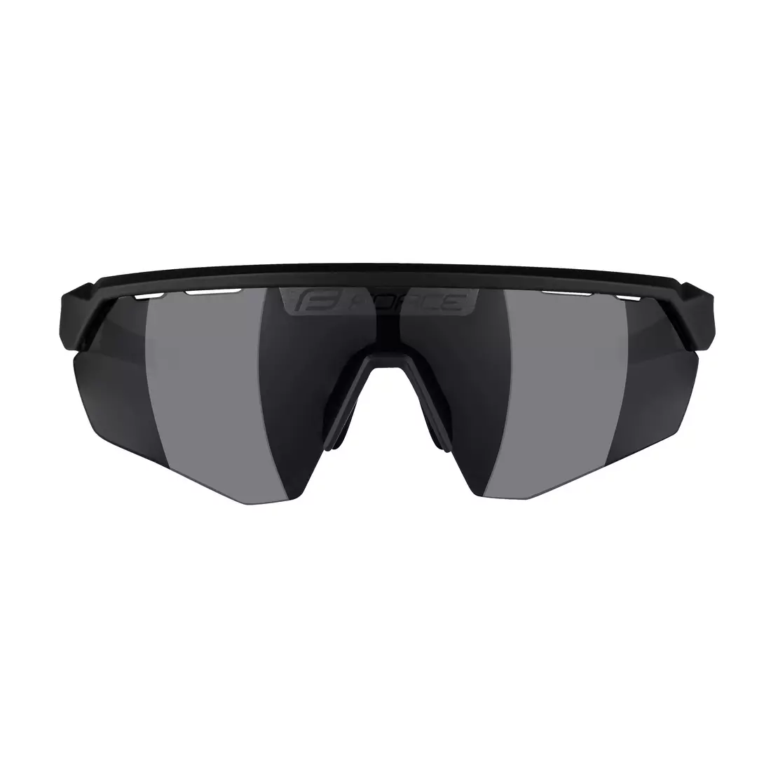 FORCE ochelari de soare ENIGMA, negru și alb mat, lentile negre 91162