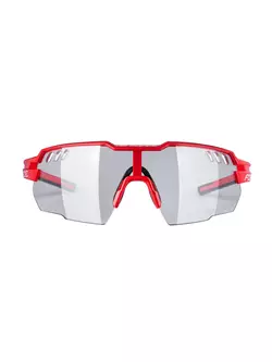FORCE ochelari sport AMOLEDO Fotocromatice, roșu-gri, 910862