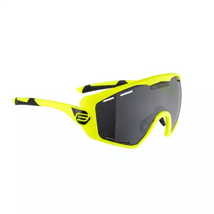FORCE ochelari de ciclism / sport OMBRO PLUS fluo matt, 91121
