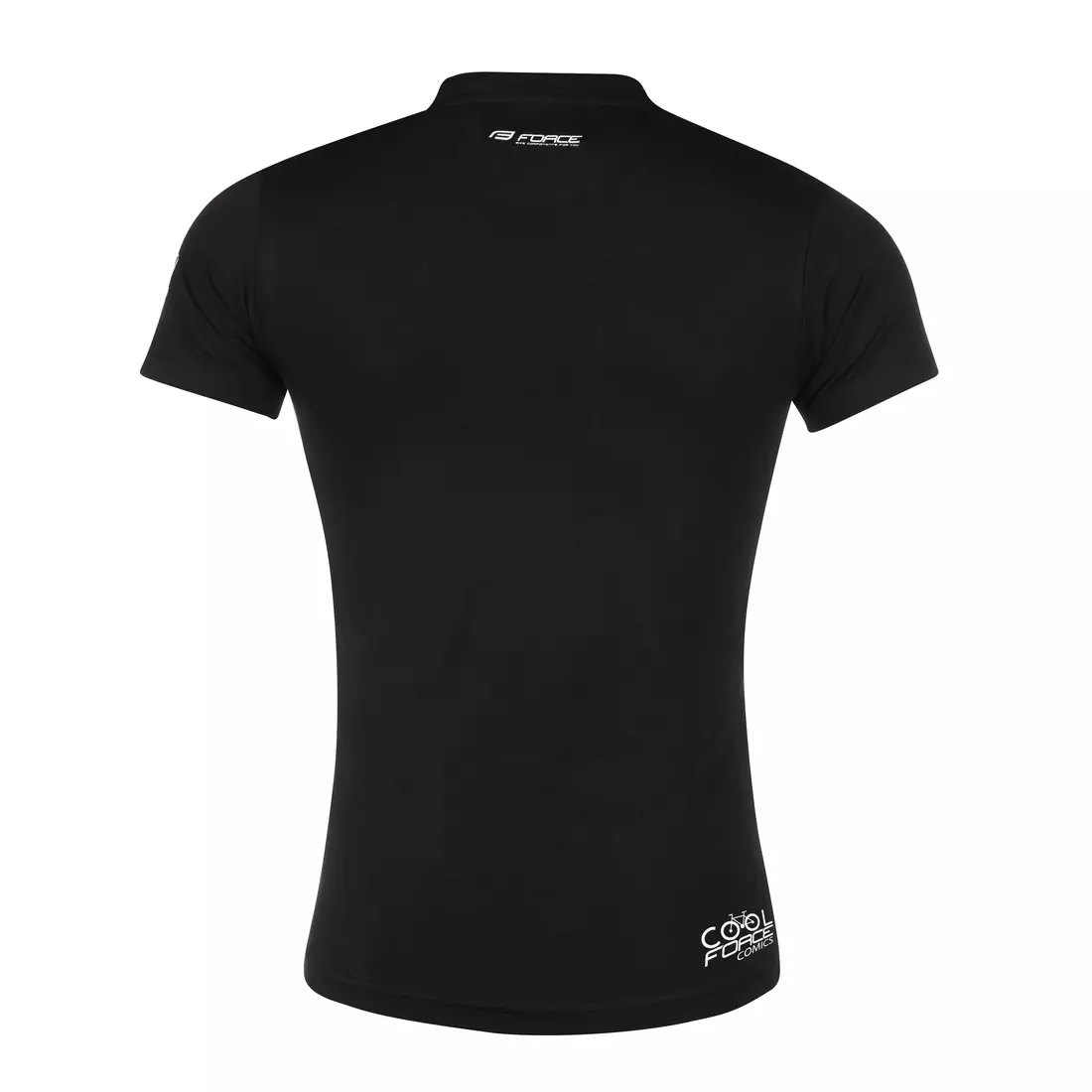 FORCE tricou sport cu mâneci scurte COOL black 90777