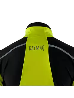 KAYMAQ JWS-003 sacou de iarnă pentru bărbați softshell fluo galben