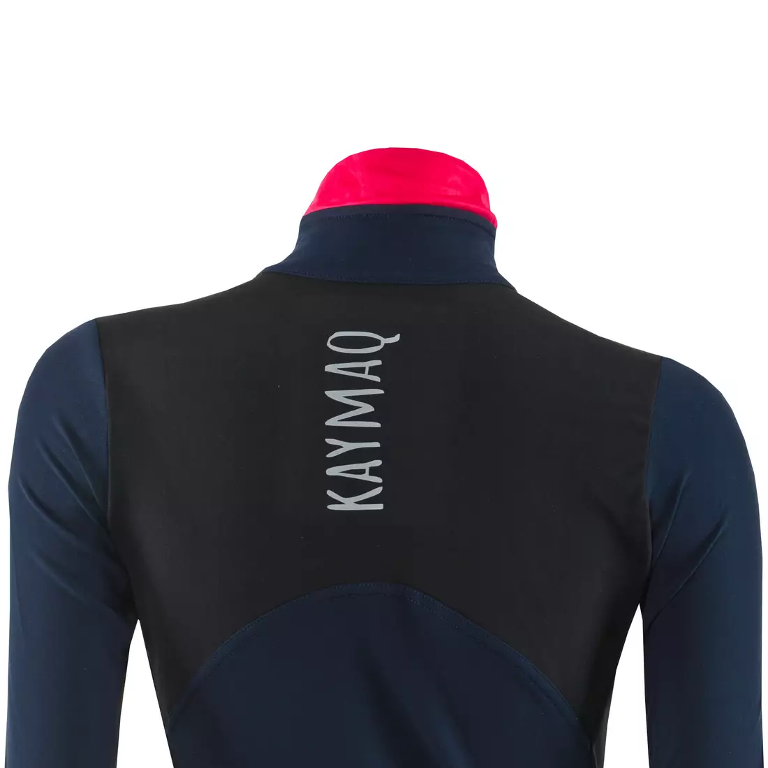 KAYMAQ KYQLSW-100 tricou de ciclism feminin Albastru-negru