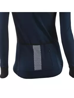 KAYMAQ KYQLSW-100 tricou de ciclism feminin Albastru-negru