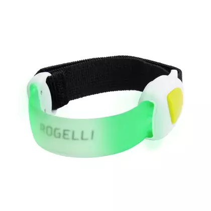 ROGELLI bandă reflectorizantă LED green ROG351118.ONE SIZE